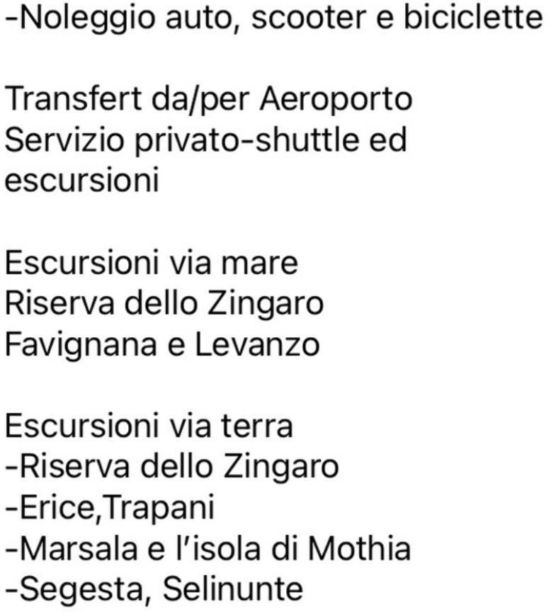 Appartamento Grande San Vito Lo Capo Exterior foto